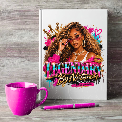Luxury Black Girl PNG | Glam Fashion Sublimation Design | Urban Streetwear Graphic