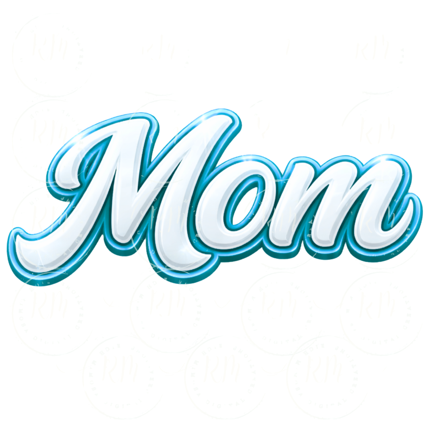 Mom 5 Piece PNG Bundle, Mother’s Day Design, Sublimation PNG, DTF Transfer File, Mama Shirt Design, Digital Download