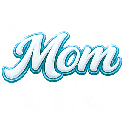 Mom 5 Piece PNG Bundle, Mother’s Day Design, Sublimation PNG, DTF Transfer File, Mama Shirt Design, Digital Download