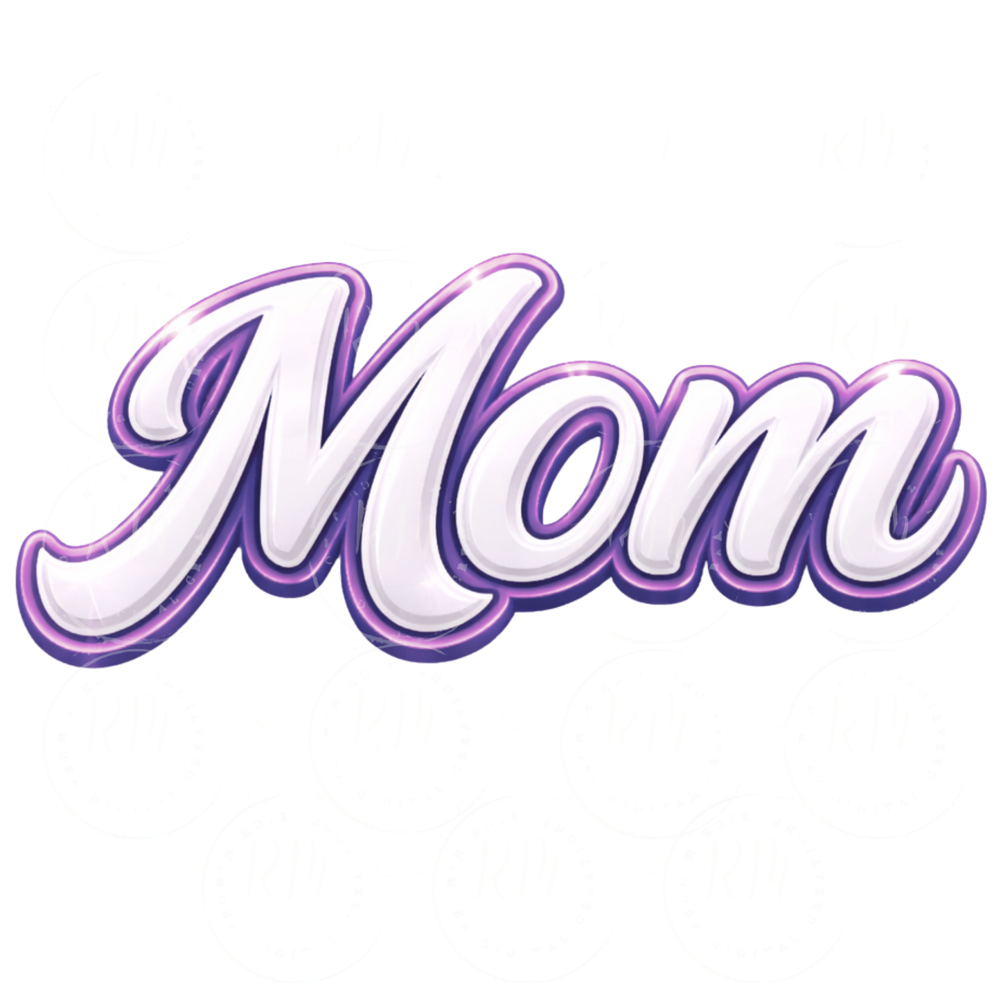 Mom 5 Piece PNG Bundle, Mother’s Day Design, Sublimation PNG, DTF Transfer File, Mama Shirt Design, Digital Download