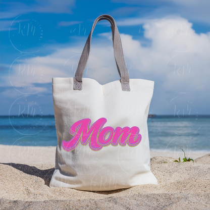 Mom 5 Piece PNG Bundle, Mother’s Day Design, Sublimation PNG, DTF Transfer File, Mama Shirt Design, Digital Download