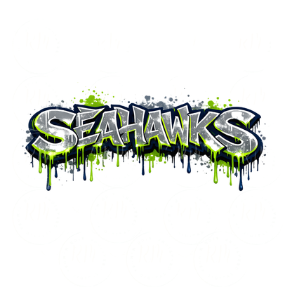Seattle Graffiti PNG Bundle PLR | 7 Resellable Street-Art PNG Designs | Private Label Rights Digital Download