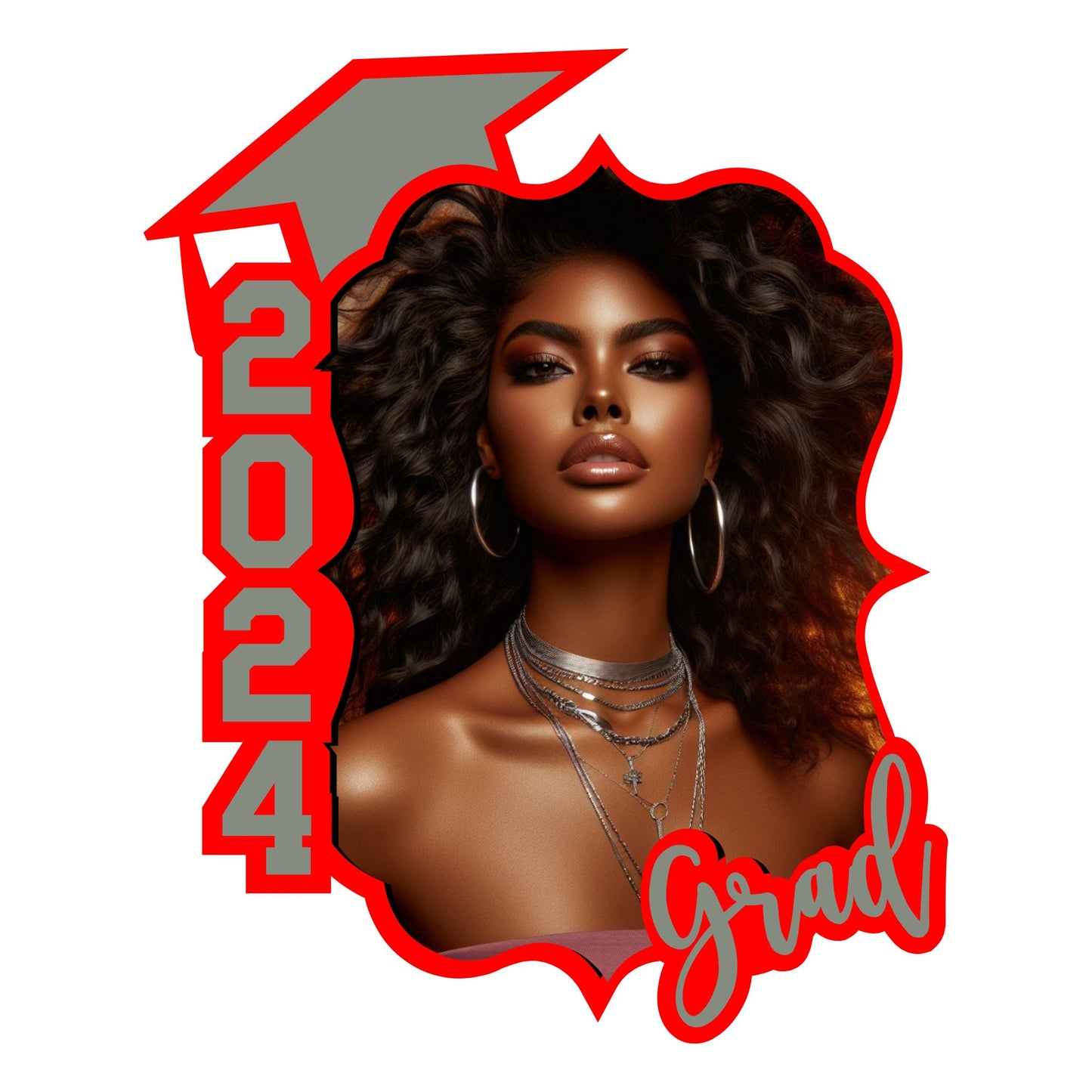 Graduation Paddle Fan Template: Customizable Canva Design (Digital Download)