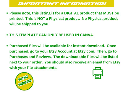 Custom Graduation Vending Machine Template: Blue Grad Party Favor (Canva DIY Digital Download)