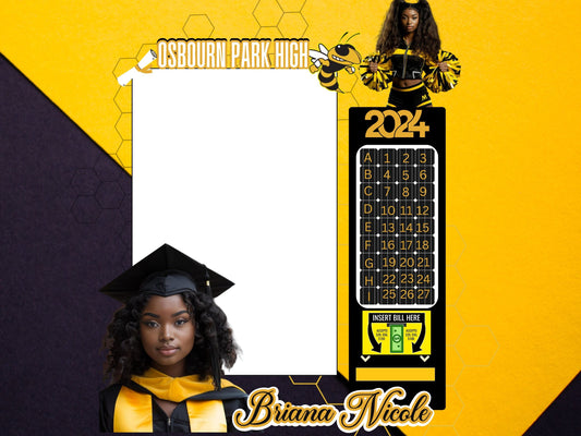 Custom Graduation Vending Machine Template: Canva DIY Gift (Digital Download)