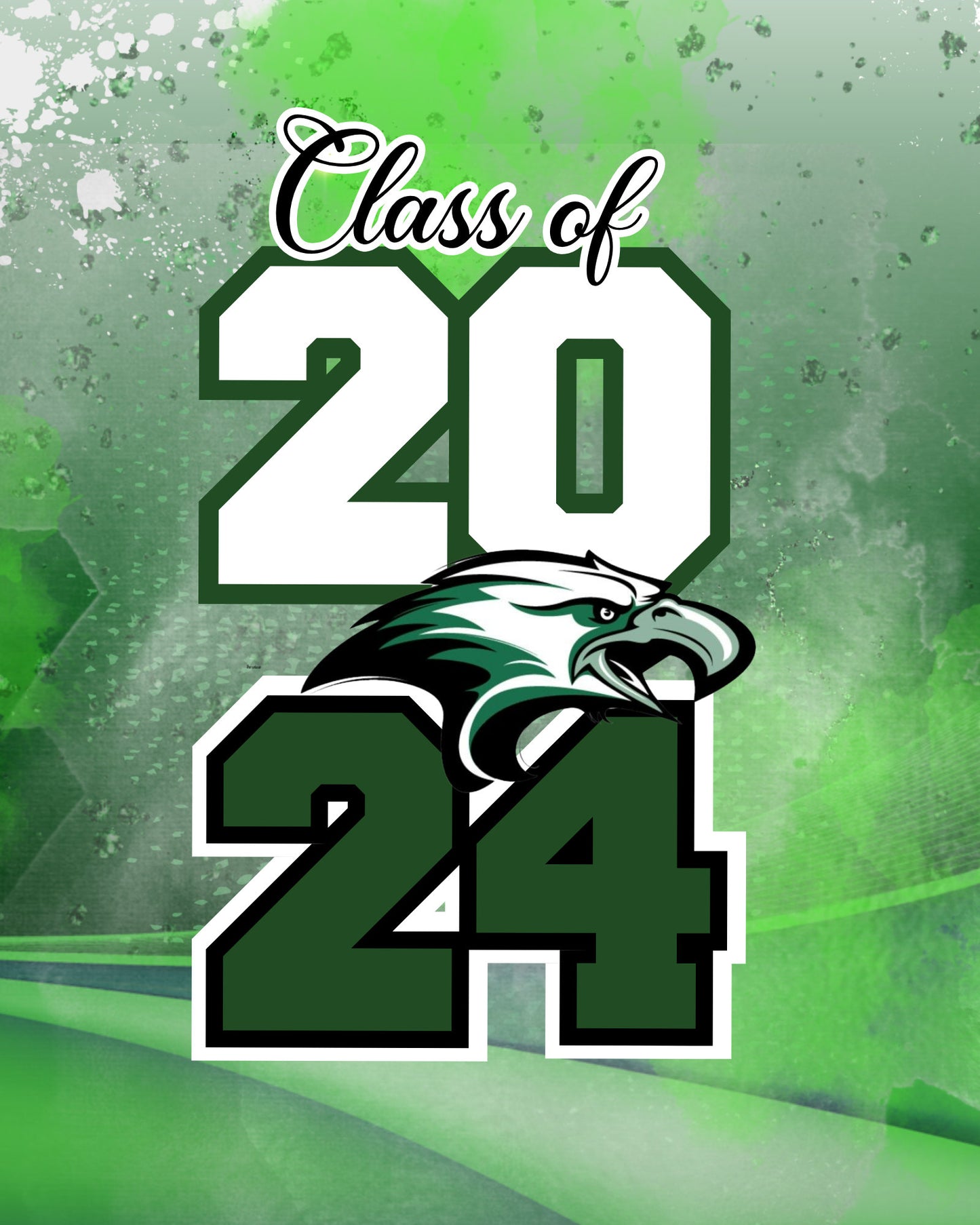 Green Graduation Vending Machine Template: Custom Canva Gift (Digital Download)