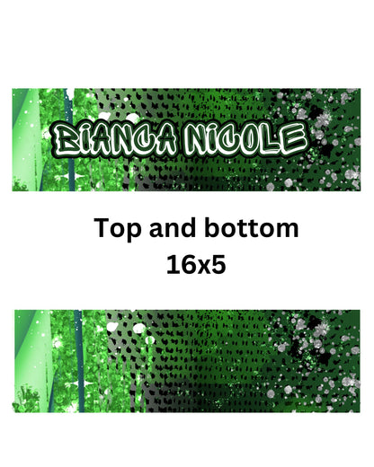 Green Graduation Vending Machine Template: Custom Canva Gift (Digital Download)