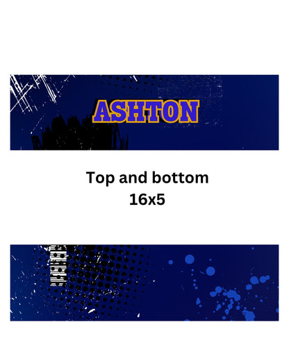 Custom Graduation Vending Machine Template: Blue Grad Party Favor (Canva DIY Digital Download)