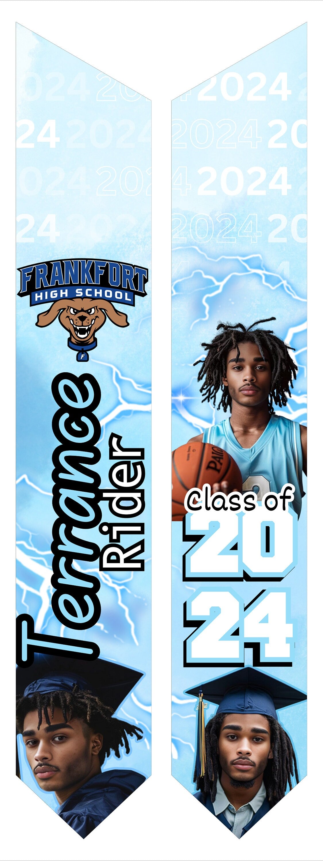 Editable Graduation Stole Template Bundle: Canva Designs (Digital Download)