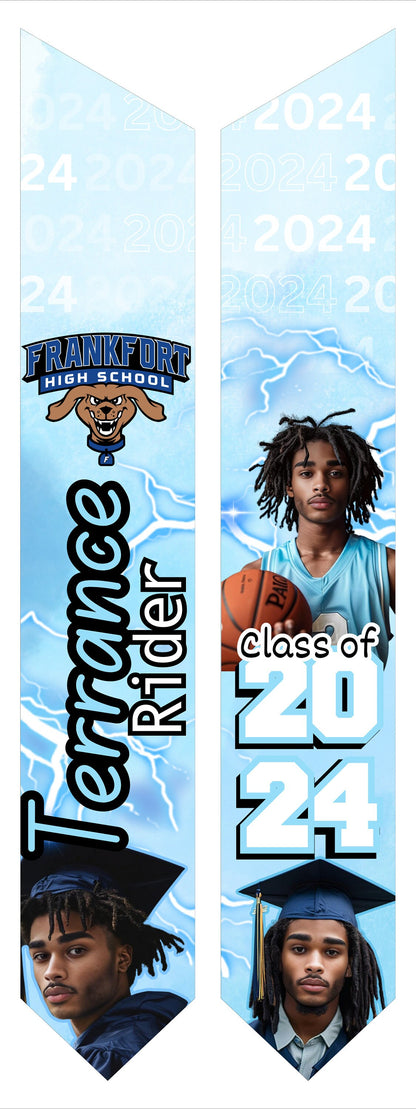 Editable Graduation Stole Template Bundle: Canva Designs (Digital Download)