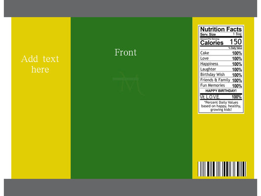 Editable Party Favor Templates: DIY Mockup Bundle (Canva, Digital Download)