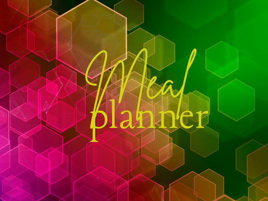 Meal Planner Journal, Food Diary, Meal Log, Monthly Meal Planner