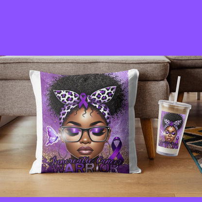 Pancreatic Cancer Warrior Design: Editable Template (Digital)