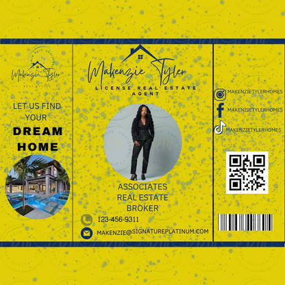 Realtor Party Favor Template Bundle: Editable Designs (Digital Download)