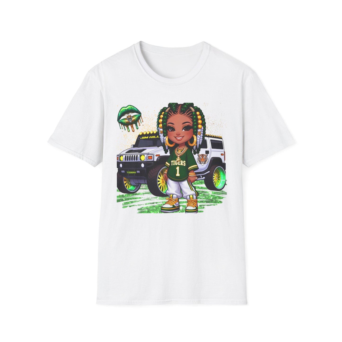 Jim Hill Tigers Unisex Softstyle T-Shirt