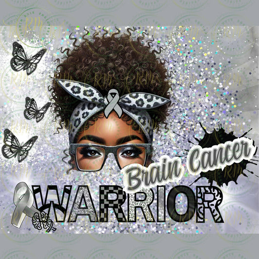 Brain Cancer Warrior Editable Digital Template, Brain Cancer Warrior Custom Template, Brain Cancer Design, Brain Cancer Survivor