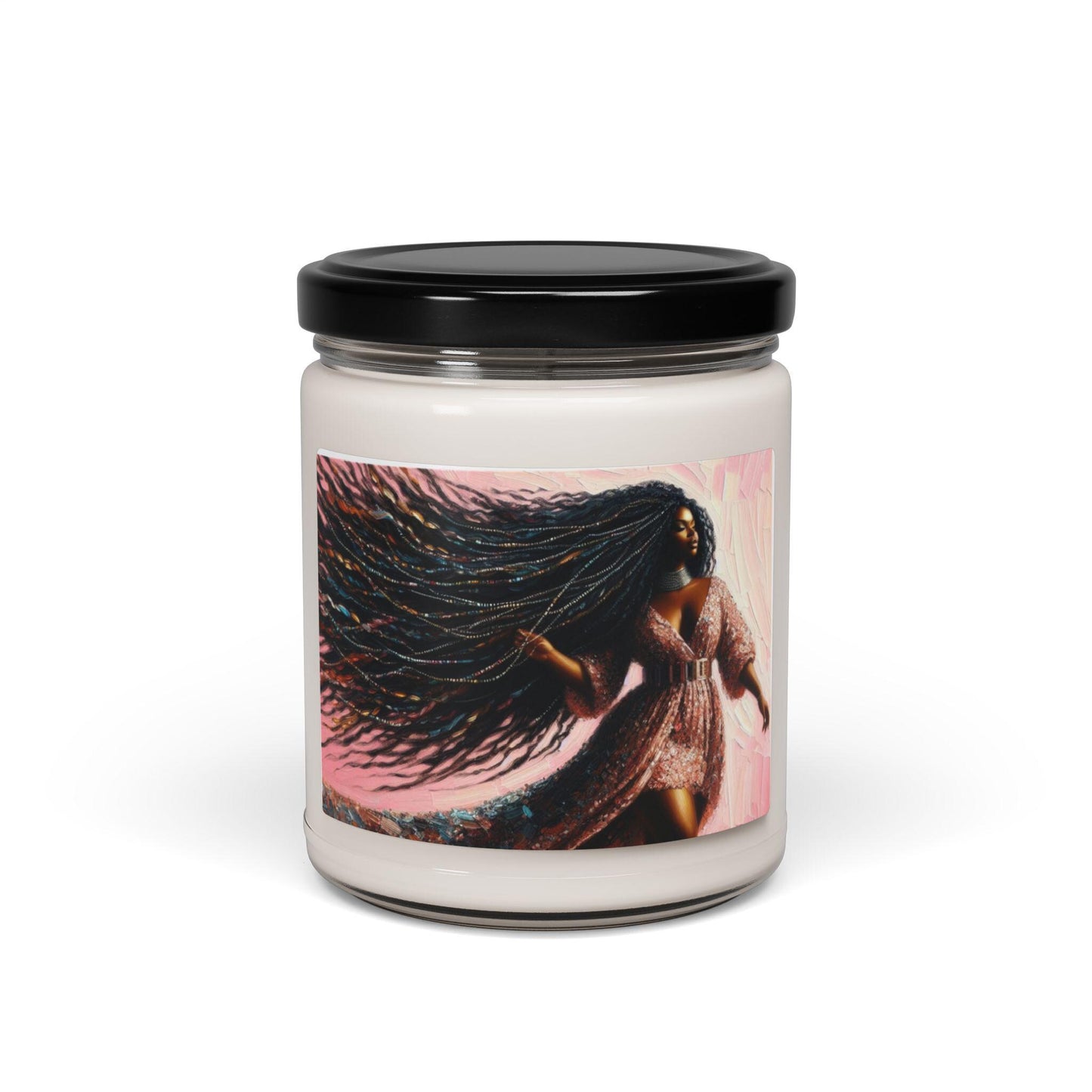 Pretty in Pink Female Scented Soy Candle, 9oz, Fun Scented Candle