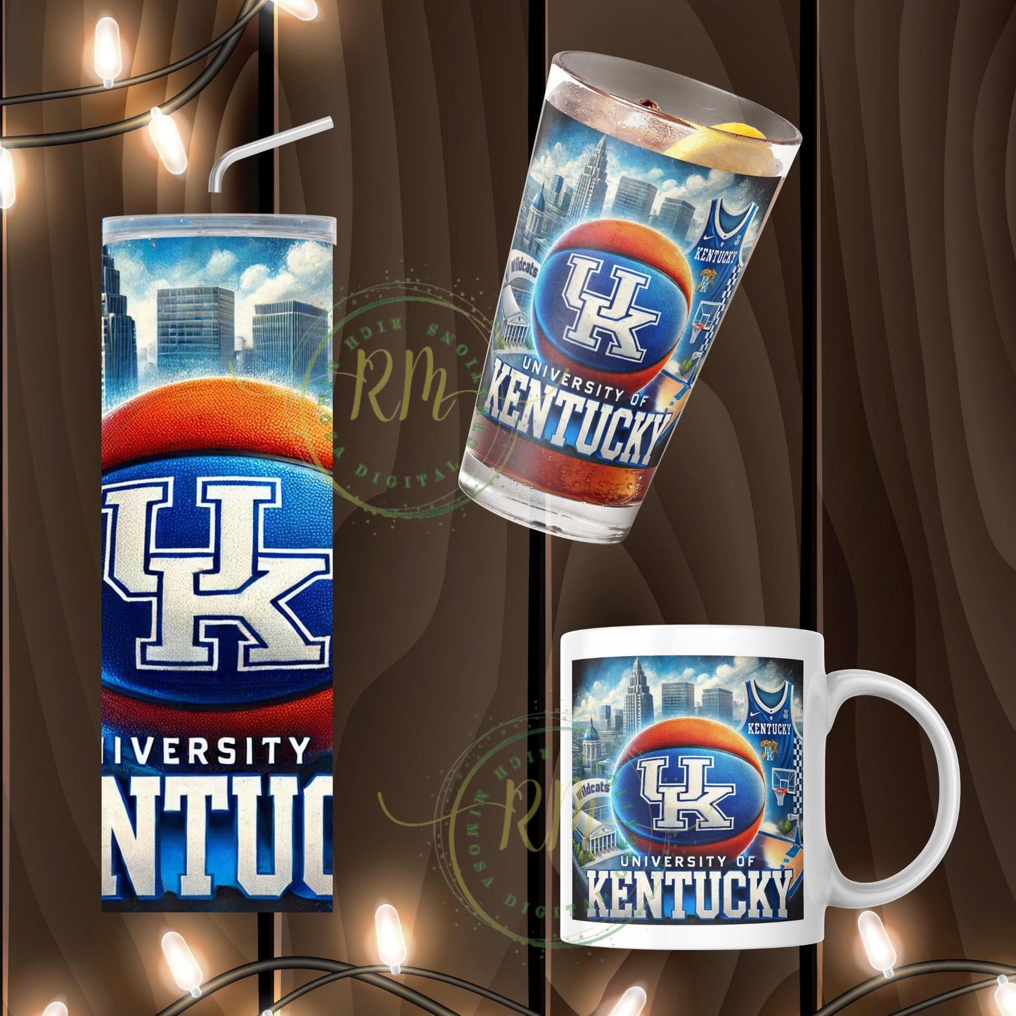 Kentucky Wildcats Basketball Clipart: U of K Digital Image (Canva)