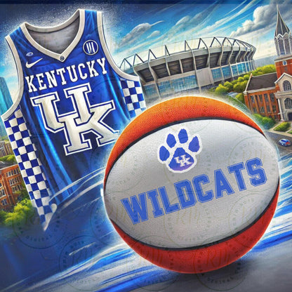 University of Kentucky Wildcats Basketball Clipart (Digital Download)