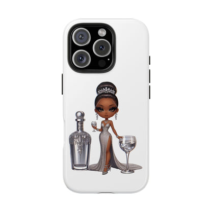 Elegant Woman Formalwear Phone Case: Durable Stylish Protector