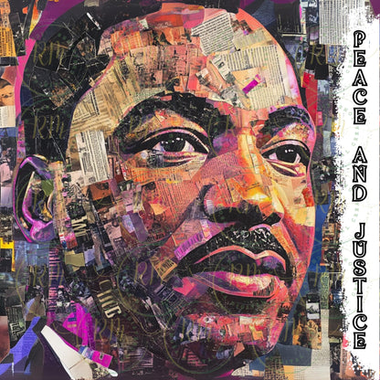MLK Clipart: Martin Luther King Jr. Image for Black History Month (Digital Download)