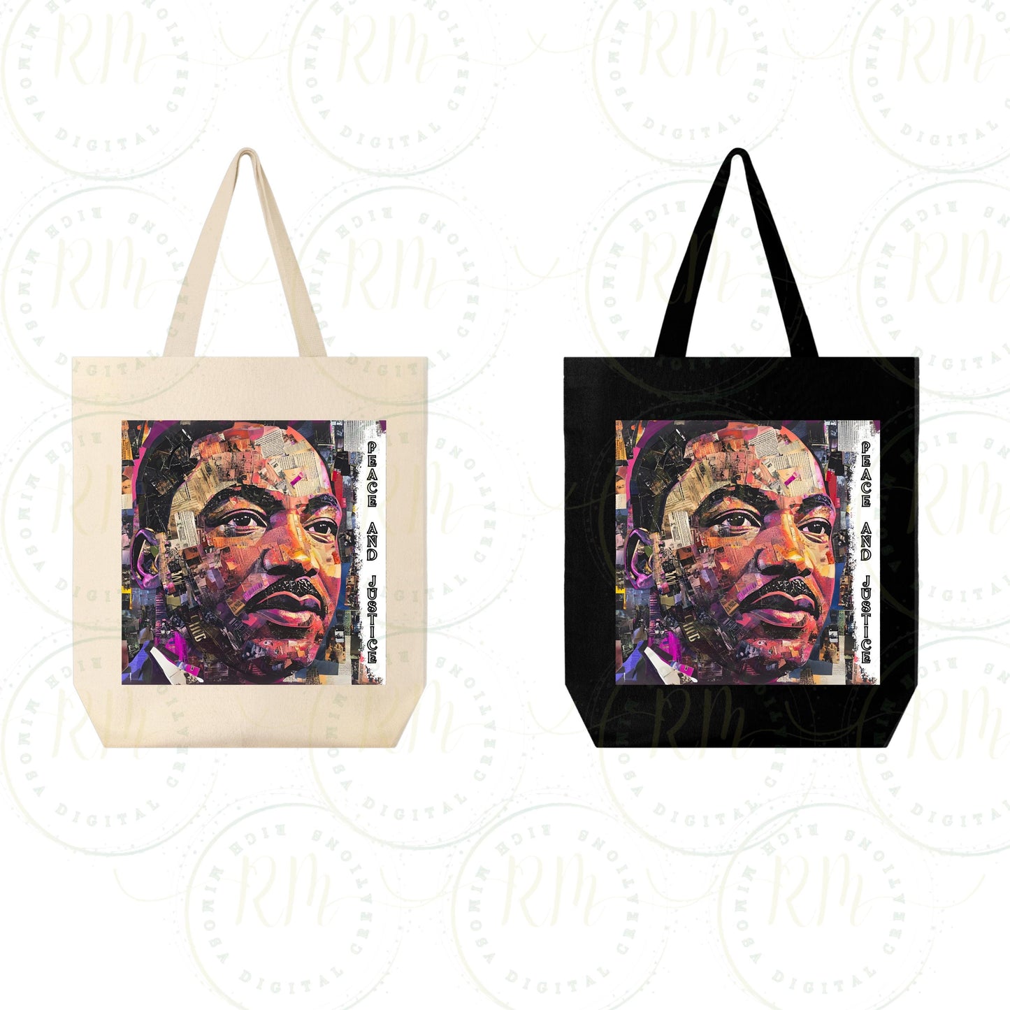 MLK Clipart: Martin Luther King Jr. Image for Black History Month (Digital Download)