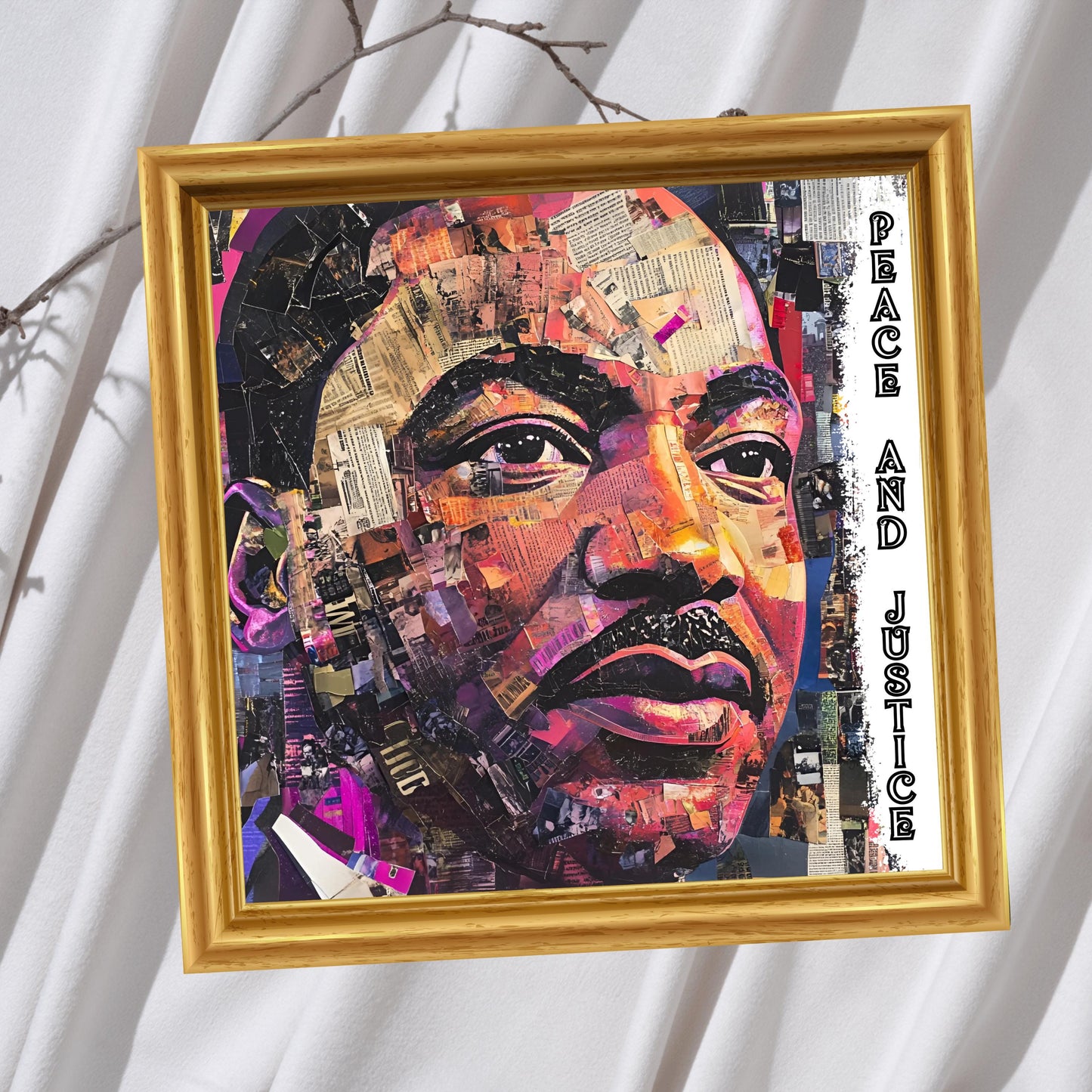 MLK Clipart: Martin Luther King Jr. Image for Black History Month (Digital Download)