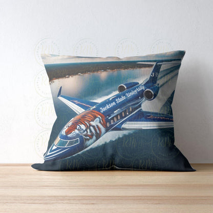 JSU Tigers Airplane Clipart: Jackson State University Decor (Digital Download)