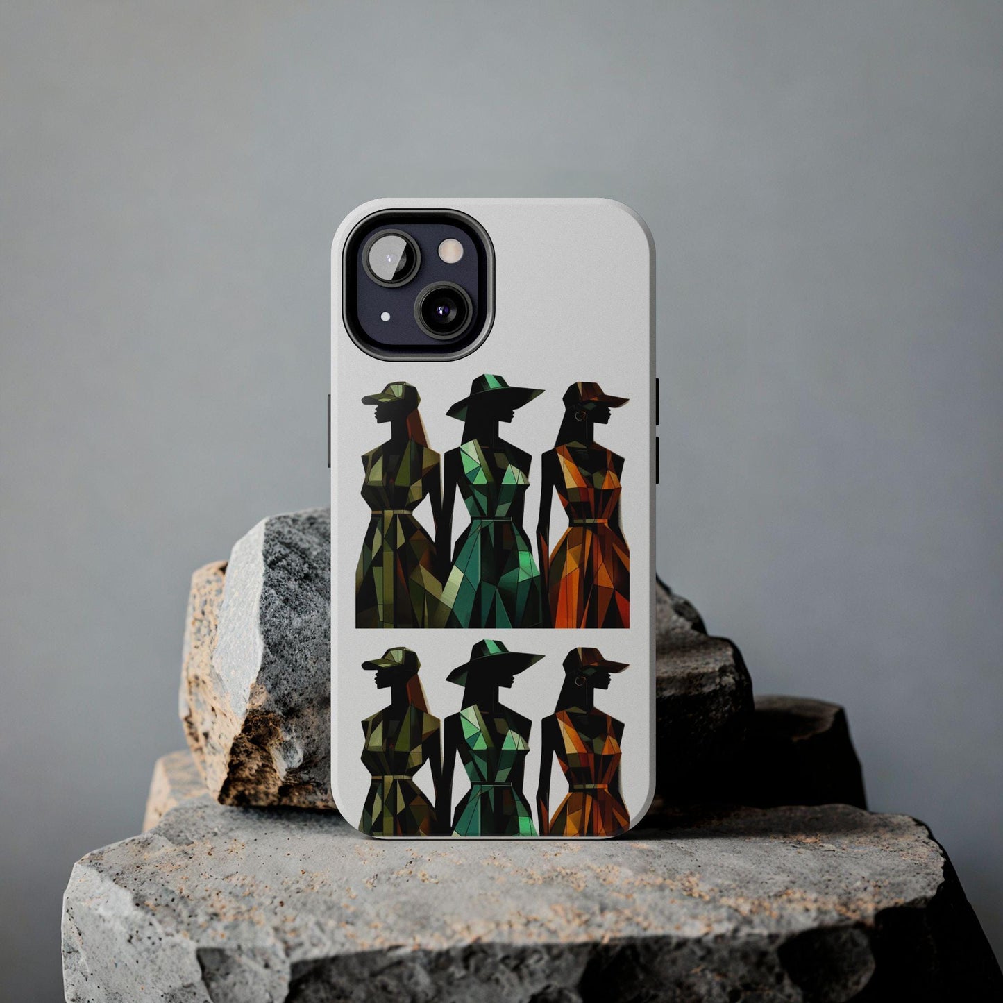 Afrocentric Women Art Phone Case: Stylish Protective Cover