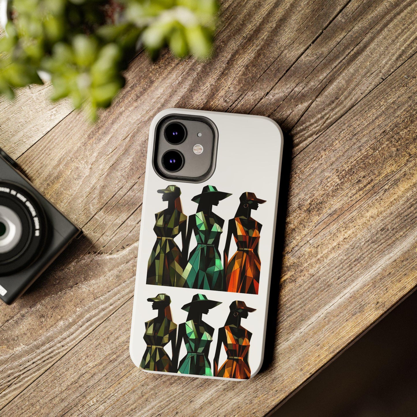 Afrocentric Women Art Phone Case: Stylish Protective Cover