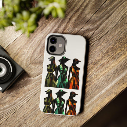 Afrocentric Women Art Phone Case: Stylish Protective Cover