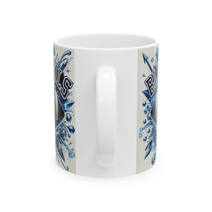 Duke University Mug, Duke Football Coffee Cup, College Ceramic Mug, Blue Devils Fan Gift, 11oz Coffee Cup, NCAA, College Football
