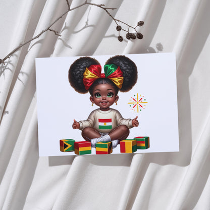 Black History Month Clipart: African American Babies (Digital Download)