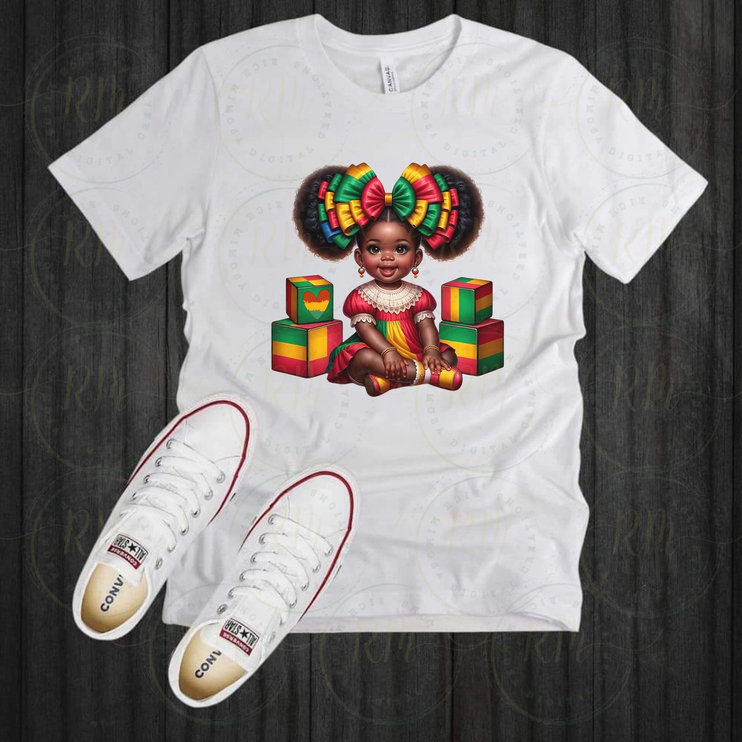 Black History Month Clipart: African American Babies (Digital Download)