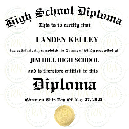 Graduate Pillow, Editable Graduation Pillow Template, Green Custom 2025 Grad Pillow, Canva DIY Grad Gift, Custom Grad Double Sided Pillow