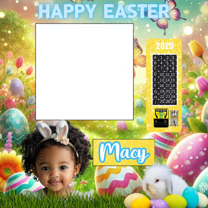2026 Easter Egg Vending Machine Template, Editable Fun Design for Easter Celebration, Easter Gift, Unique Easter Gift for her or him, 16x20 in