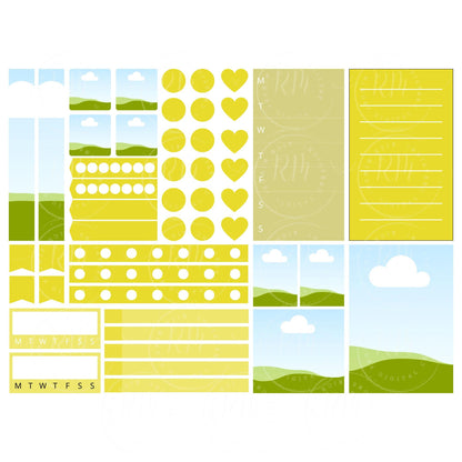 Editable Canva Sticker Templates: Party & Custom Designs (Digital Product)