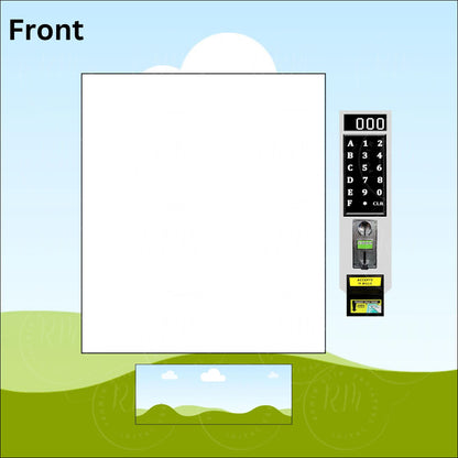 Editable Vending Machine Template: Canva Gift Box (8x10) (Digital Download)