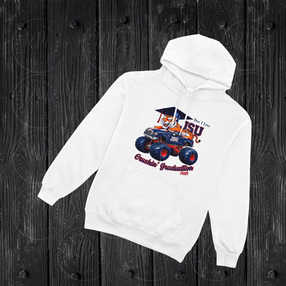 2025 Grad JSU Clipart - Crushin Graduation Monster Truck, Jackson State University Gift, Senior Apparel & Graduation Decoration, JSU Tigers