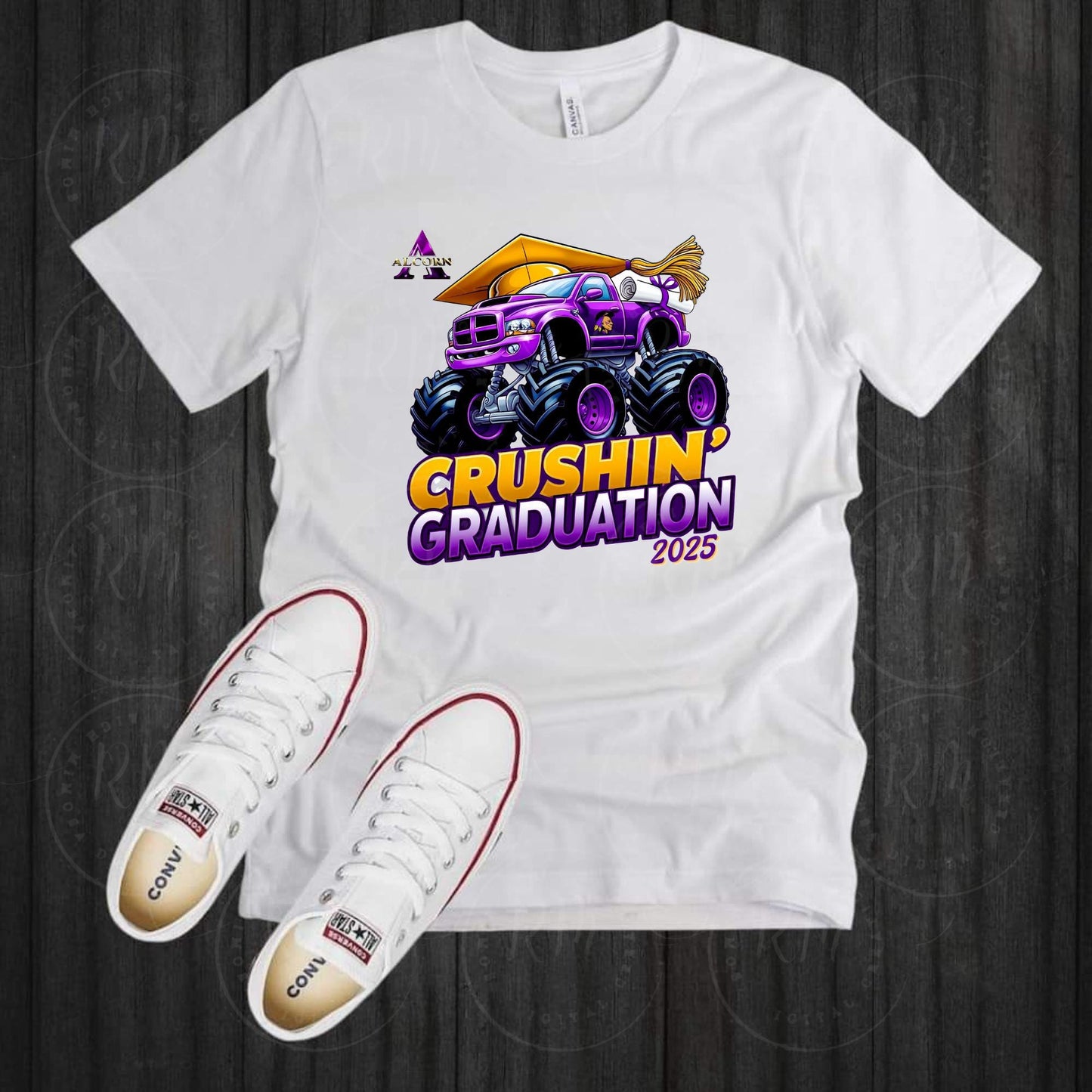 Alcorn State University 2025 Grad Monster Truck Clipart (Digital Download)