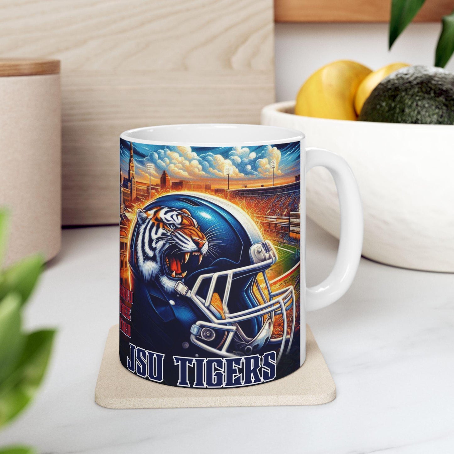 JSU Tigers Coffee Mug: Jackson State University Fan Gift (11oz)