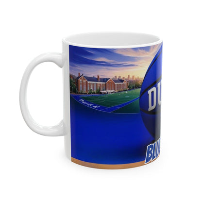Duke Blue Devils Basketball Ceramic Mug - College Sports Cup