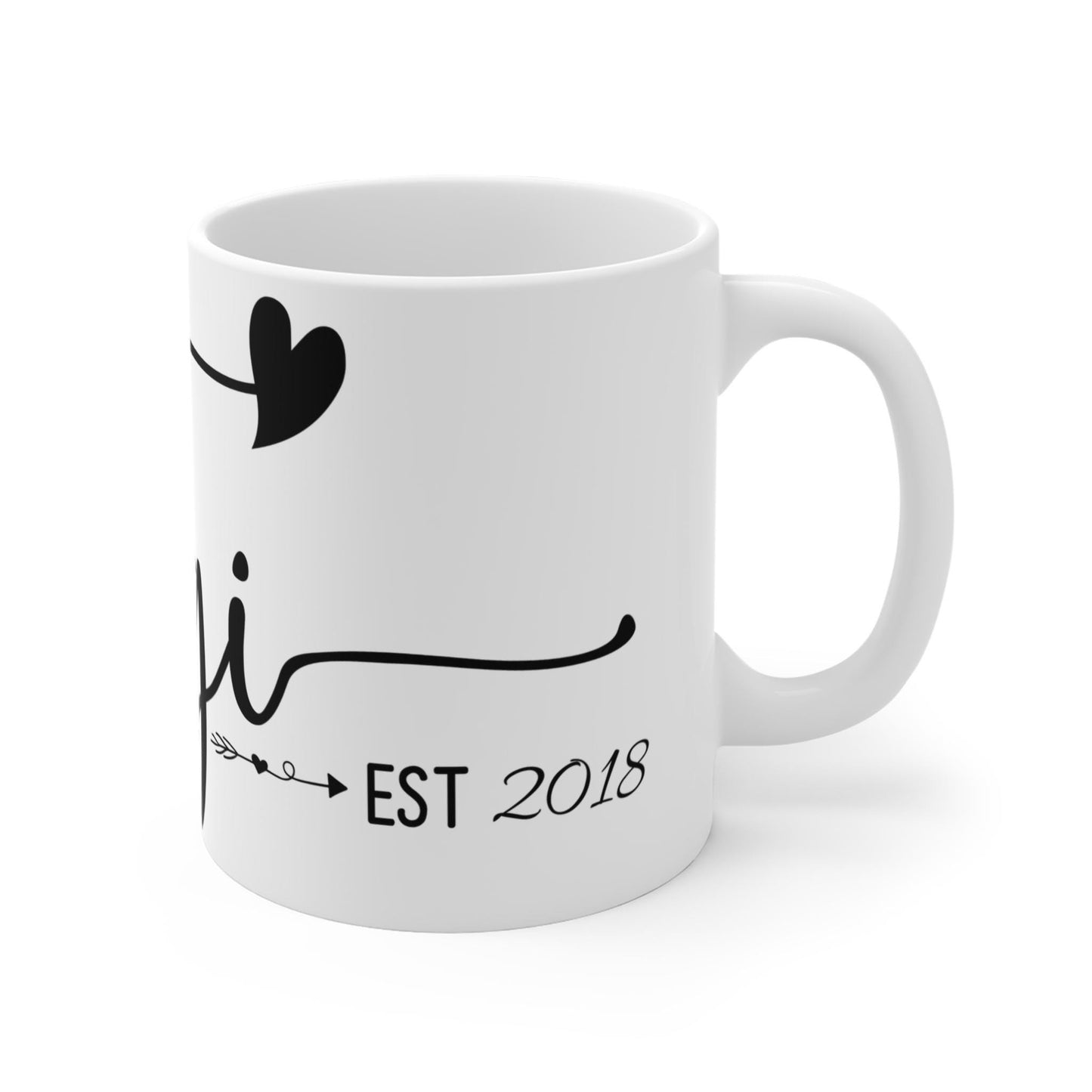 Personalized Mom Mug, Gift for Mom, Mom Established Mug, Custom Coffee Cup, Mother's Day, Family Gift