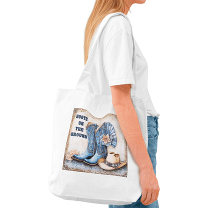 Denim Rhinestone Cowgirl Boots & Hat PNG: Western Graphic (Digital Download)