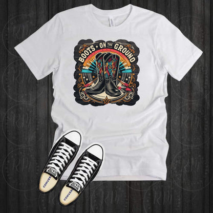 Black Cowgirl Boots PNG: Western Graphic Design (Digital Download)