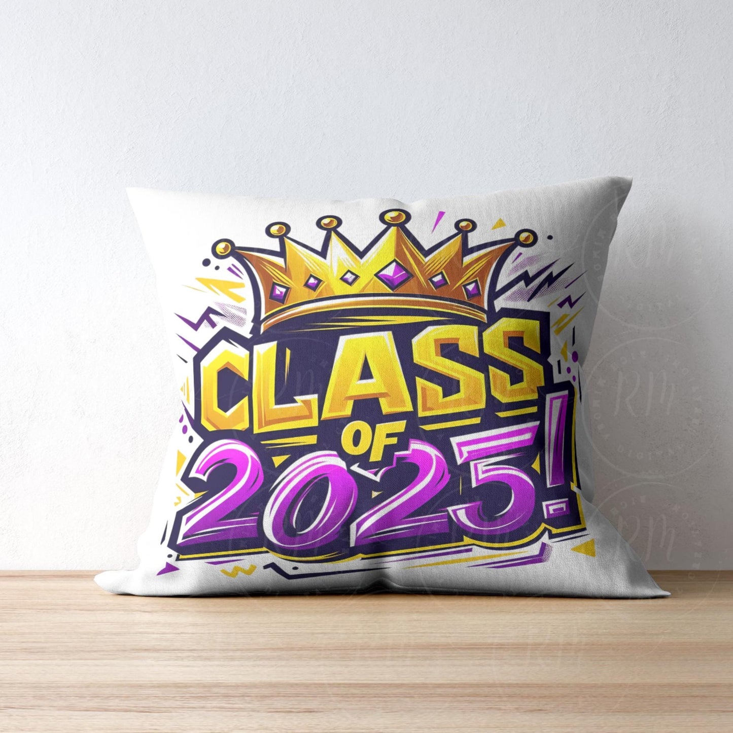 2025 Grad Clipart: Purple & Yellow Graduation Graphics, Digital Download