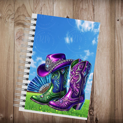 Boots on the Ground PNG, Cowgirl Boots & Fan Graphic Design, Unique Western Design, Artwork for Prints, Tshirts, Boots Clipart
