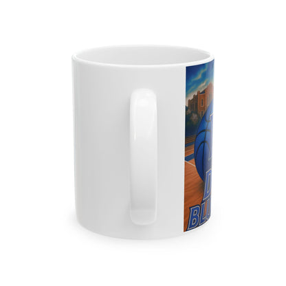 Duke Basketball Ceramic Mug Perfect for Fans, Gift for Sports Lovers, College Team Merchandise, Coffee Cup, Personalized Branded Mug