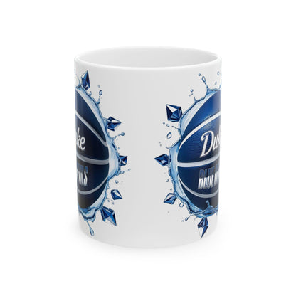 Duke Blue Devils Basketball Ceramic Mug - Sports Fan Gift