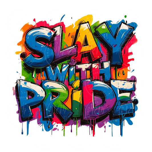 Gay Pride Rainbow Clipart: LGBTQ Graphic Design (PNG Digital Download
